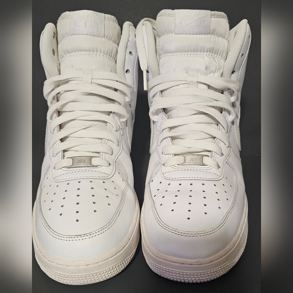 ✨ Nike Air Force 1 High '07 Triple White – Size 11 Men’s